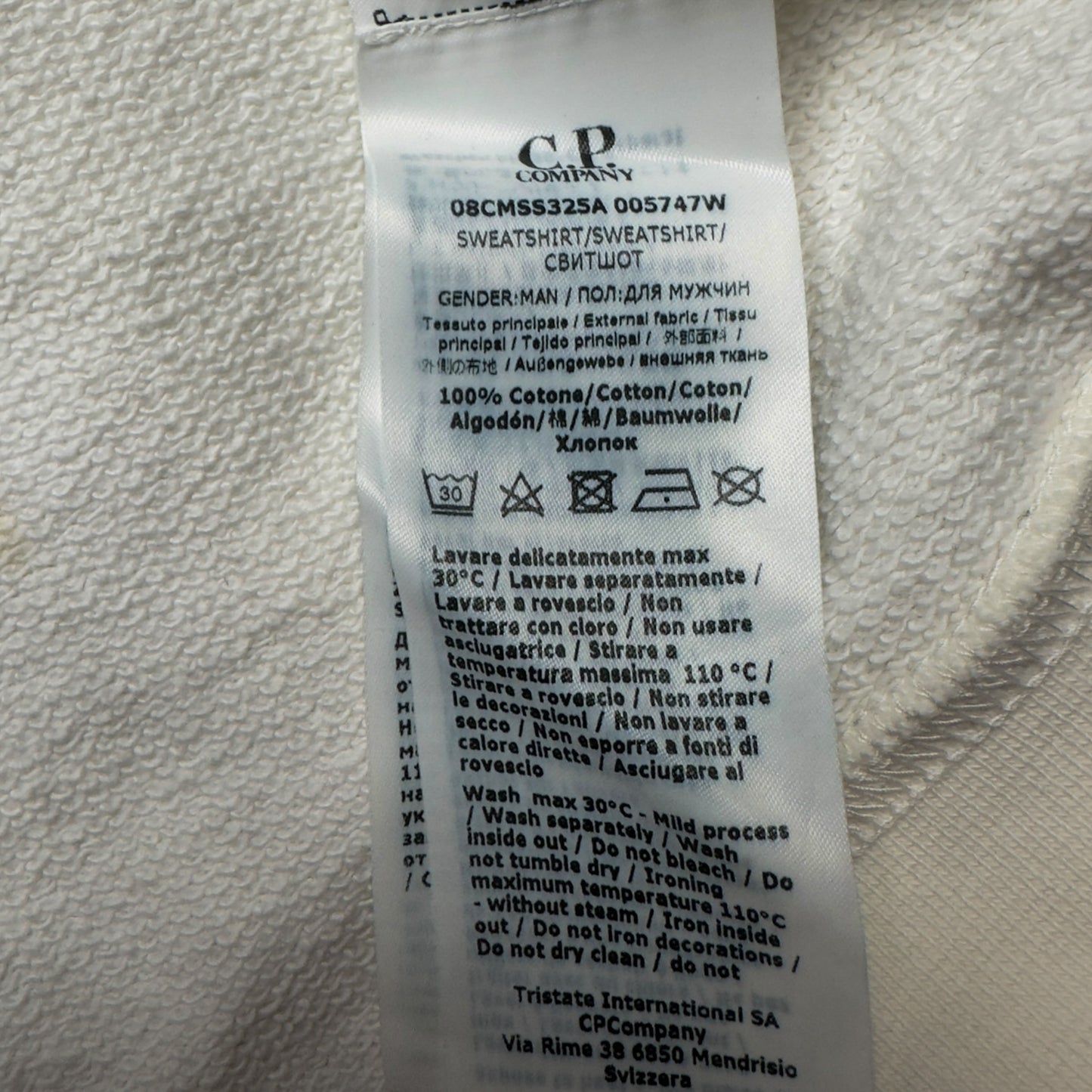 C.P. Company Repeat Spellout Crewneck Sweater