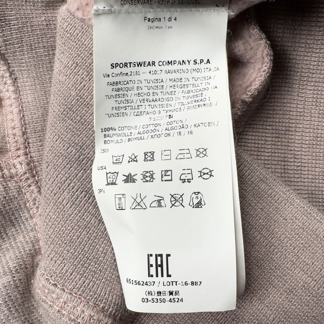 A/W 16 Stone Island Melange Effect Crewneck Sweater