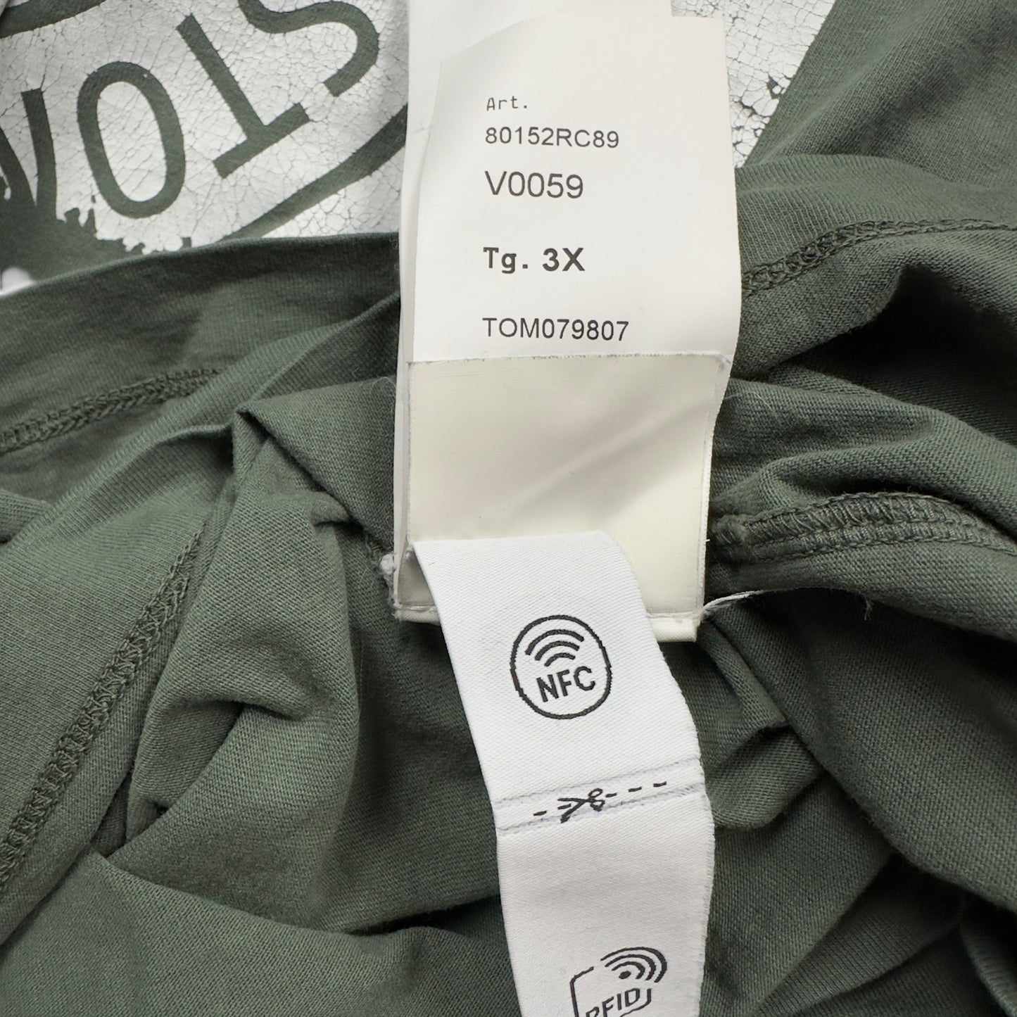 S/S 24 Stone Island 'Scratched Paint One' T-Shirt