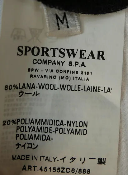 A/W 06 Stone Island Brown Shoulder Badge Sweater