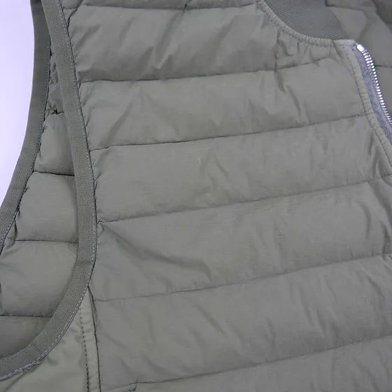 S/S 21 Stone Island Loom Woven Down Chambers Stretch Nylon-TC Gilet Vest