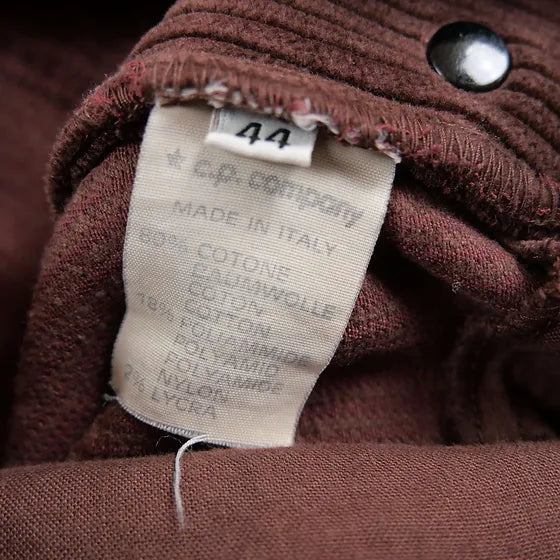 Pre 92 Stone Island Chocolate Brown Corduroy Trousers