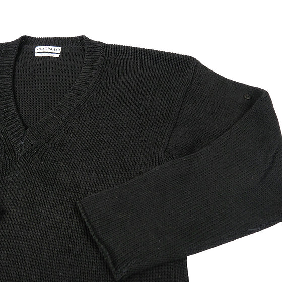 S/S 95 Stone Island V-Neck Knitted Sweater