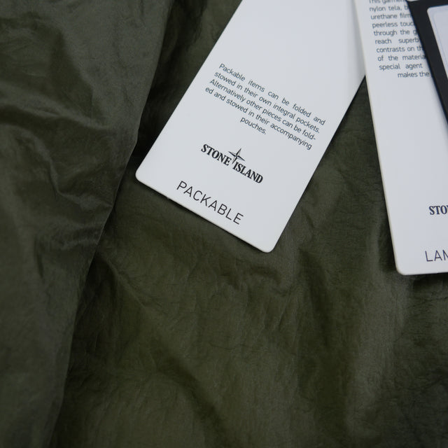 S/S 18 Stone Island Lamy Velour Packable Jacket