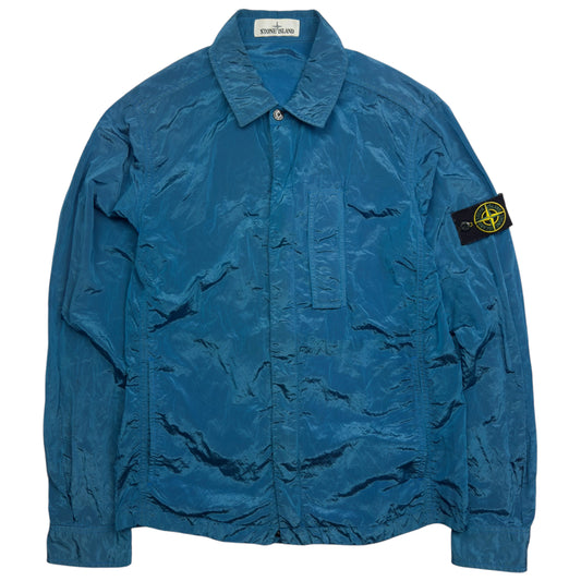 S/S 18 Stone Island Nylon Metal Overshirt - Blue
