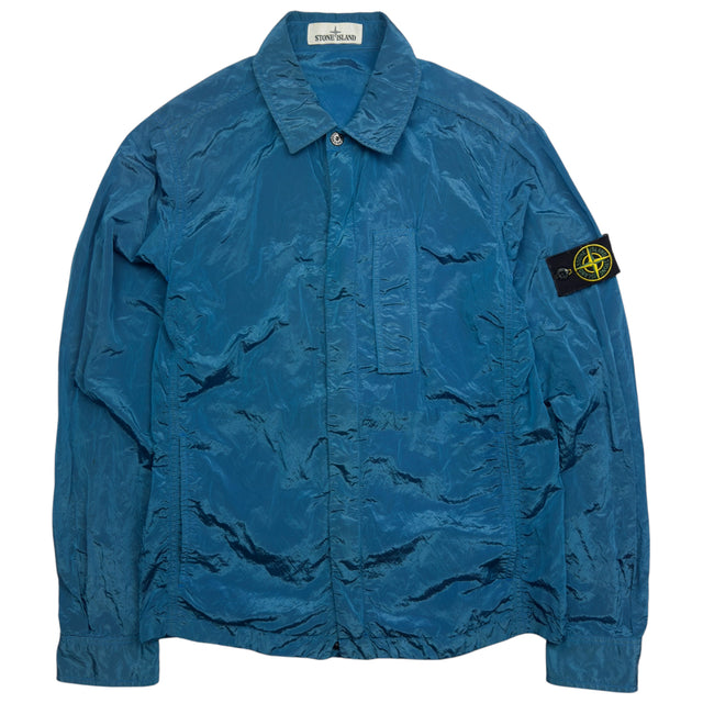 S/S 18 Stone Island Nylon Metal Overshirt - Blue