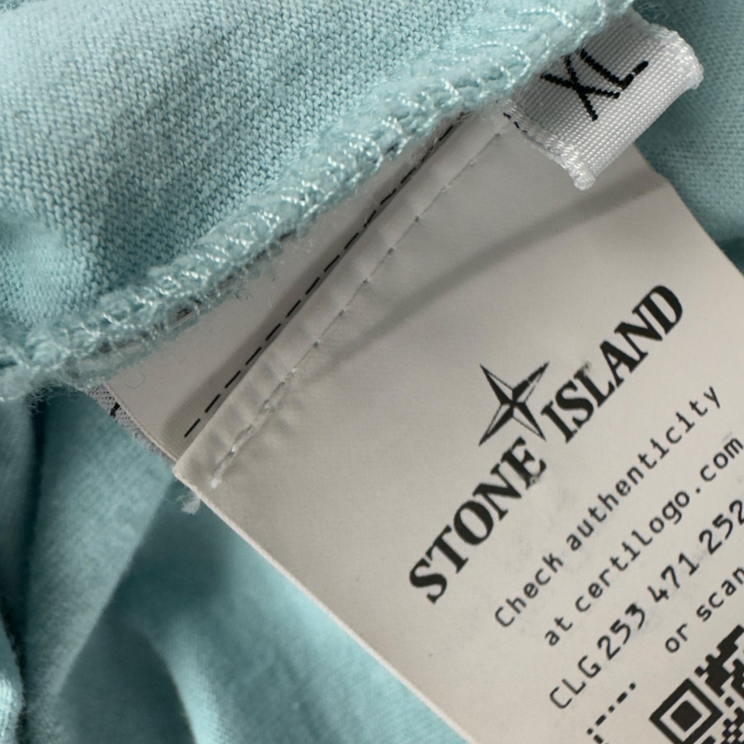 S/S 22 Stone Island "Ink Two" Stitch T-Shirt