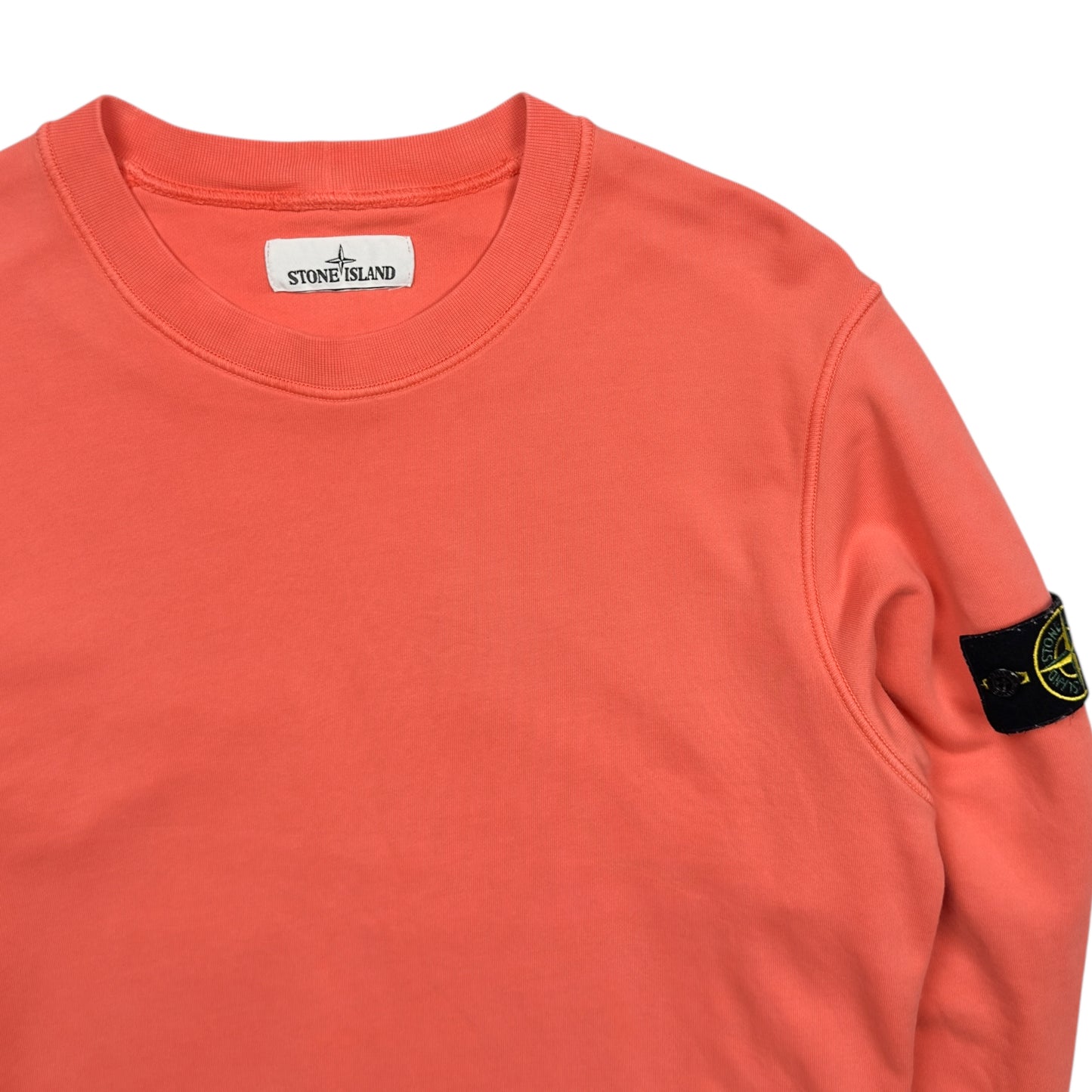 S/S 20 Stone Island Crewneck Sweater - Coral