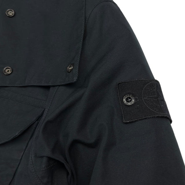 A/W 22 Stone Island O-Ventile Ghost Dutch Rope Down Jacket