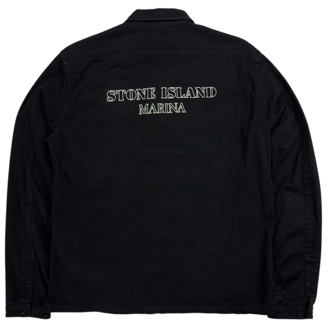 S/S 15 Stone Island Marina Glow in the Dark Print Overshirt