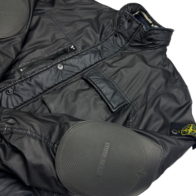 A/W 12 Stone Island Mussola Gommata Carpenter Jacket - Black