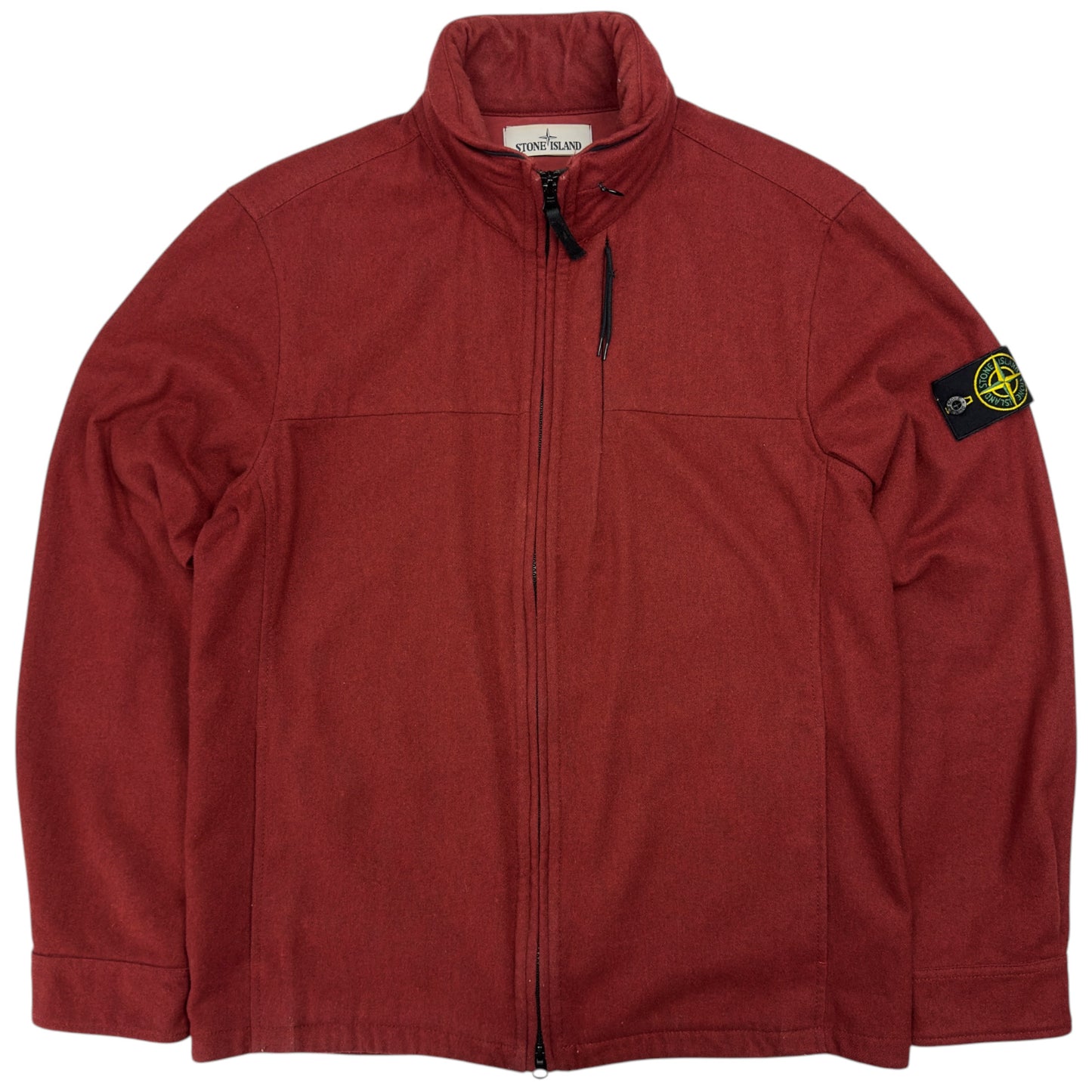 A/W 14 Stone Island Wool Blend Jacket - Red