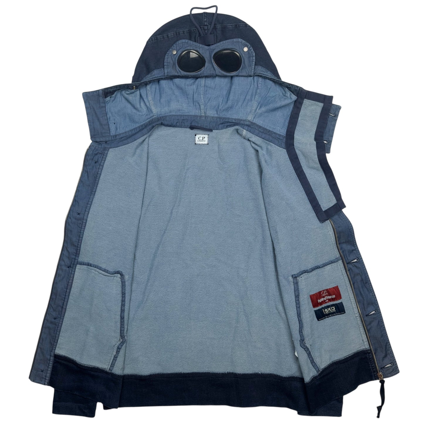 C.P. Company ISKO Denim Goggle Jacket