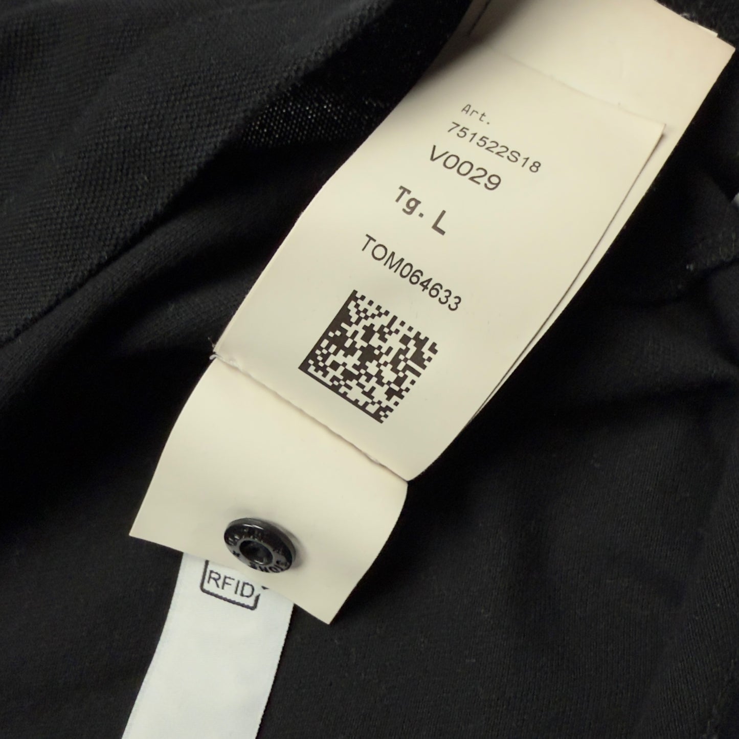 A/W 21 Stone Island Polo Shirt - Black