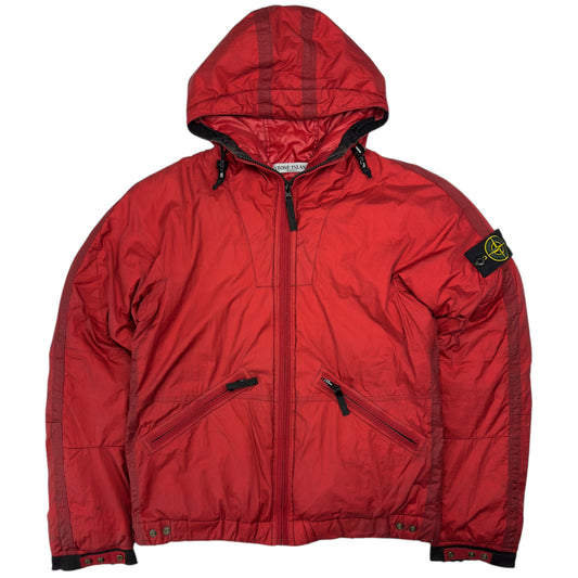 A/W 10 Stone Island Down Jacket - Red