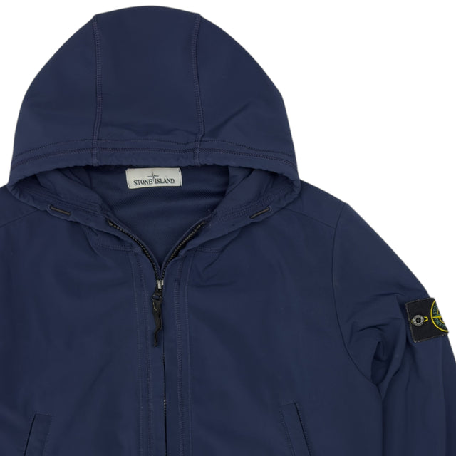 S/S 16 Stone Island Light Soft Shell R - Navy