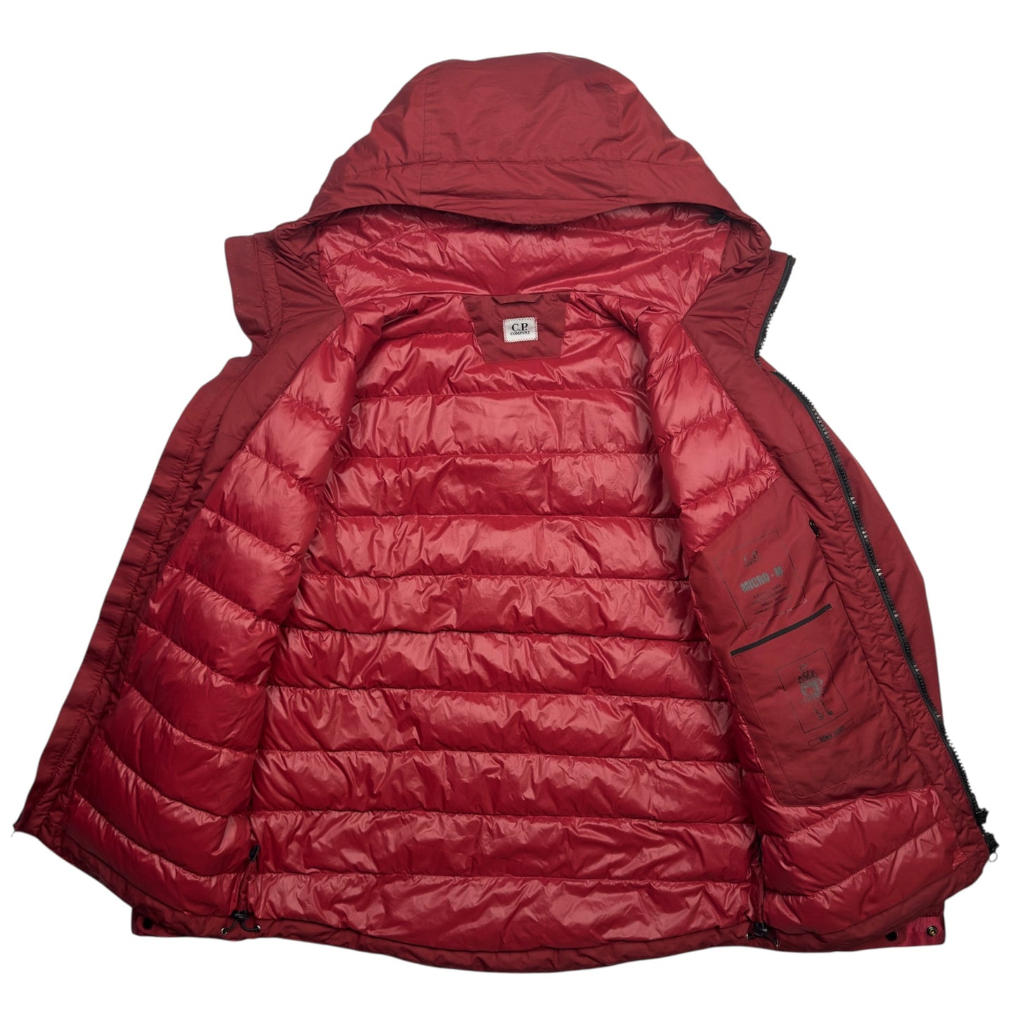 C.P. Company Micro M Down Jacket - Red