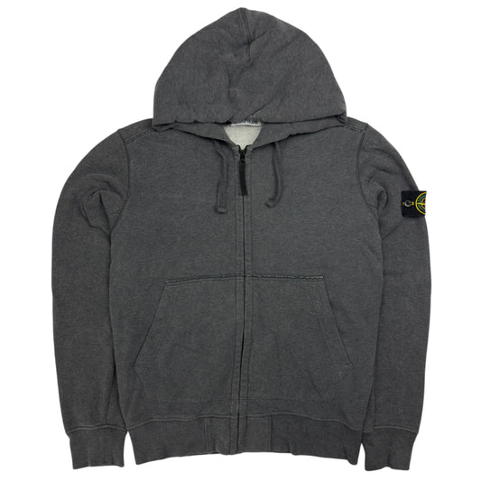 A/W 17 Stone Island Full Zip Hoodie - Dark Grey