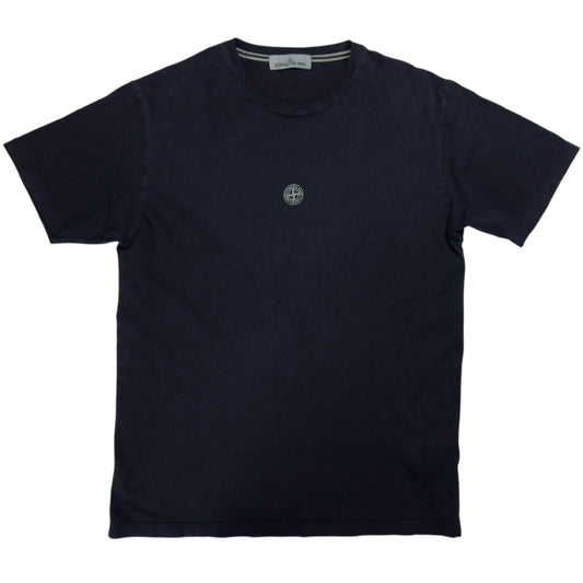 A/W 21 Stone Island Print T-Shirt - Navy