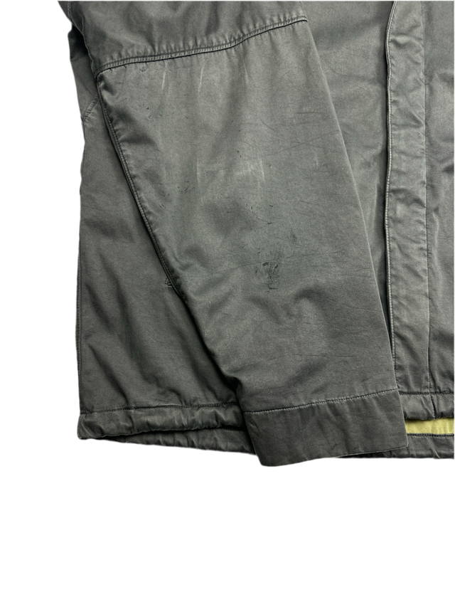 A/W 05 Stone Island Raso Floccato Riot Mask Jacket