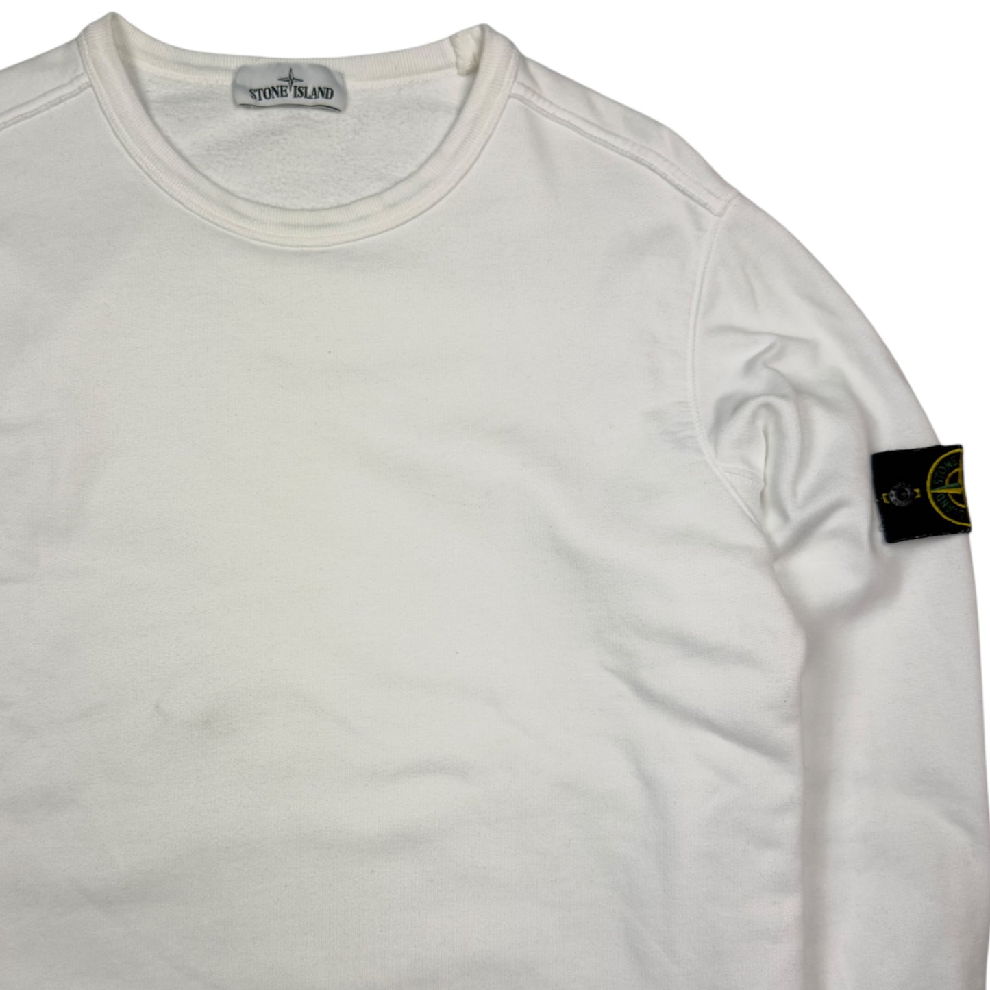 A/W 18 Stone Island Crewneck Sweater - White