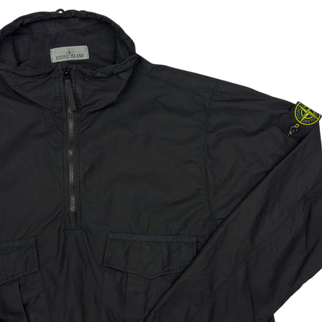 S/S 23 Stone Island Cotton Smock - Black