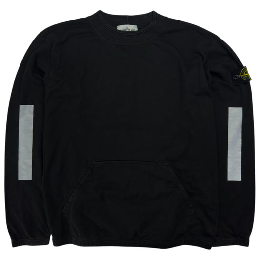 A/W 18 Stone Island Reflective Sweater - Black