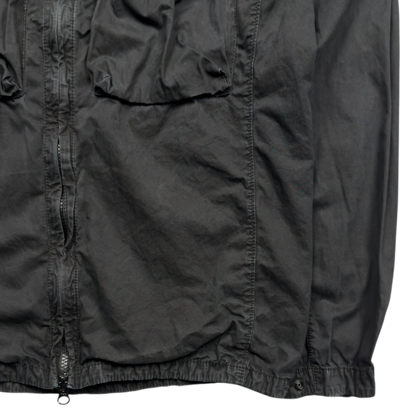 S/S 22 Stone Island Pocket Overshirt - Black