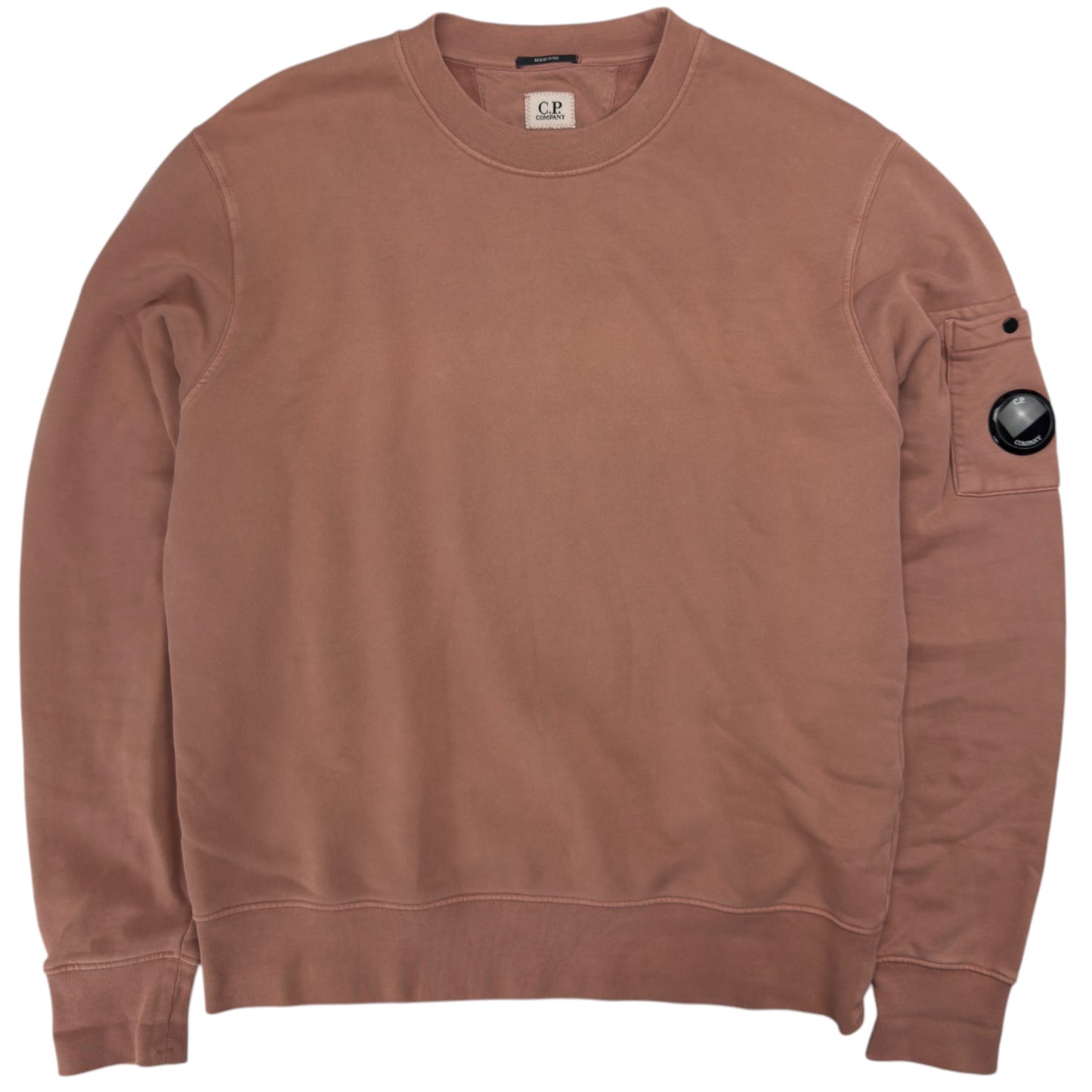 C.P. Company Resist Dyed Crewneck Sweater - Pink