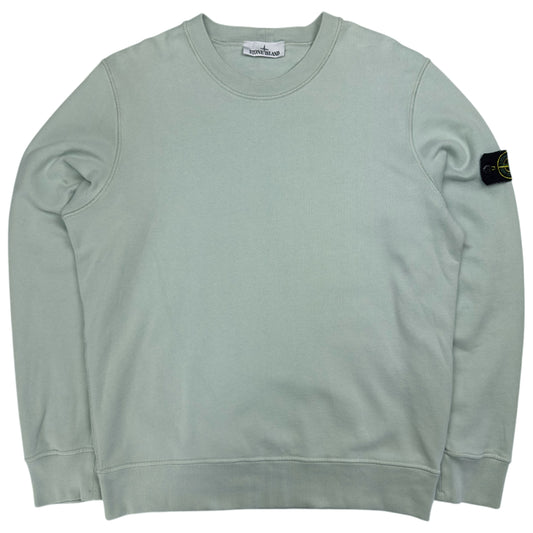 A/W 22 Stone Island Crewneck Sweater - Light Green