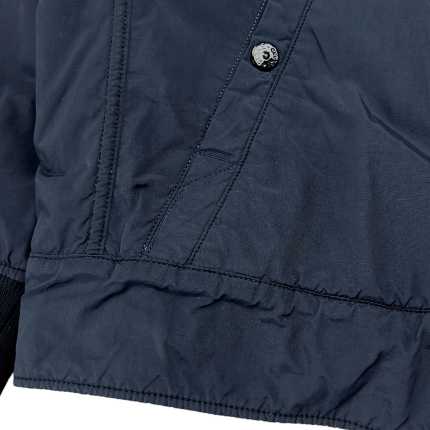 A/W 06 Stone Island Nylon Bomber Jacket - Navy