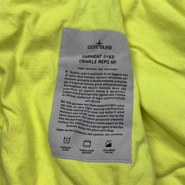 S/S 16 Stone Island Crinkle Reps NY Jacket - Yellow