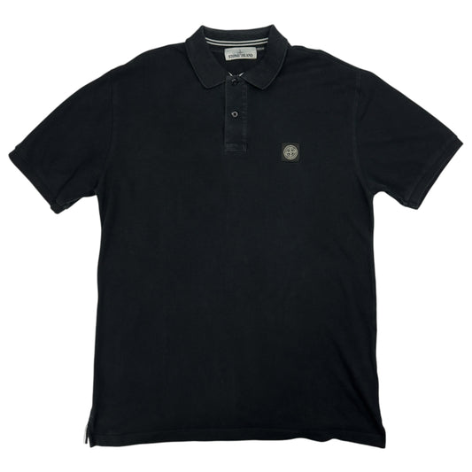 S/S 14 Stone Island Polo Shirt - Black