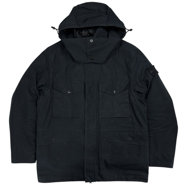 A/W 22 Stone Island O-Ventile Ghost Dutch Rope Down Jacket