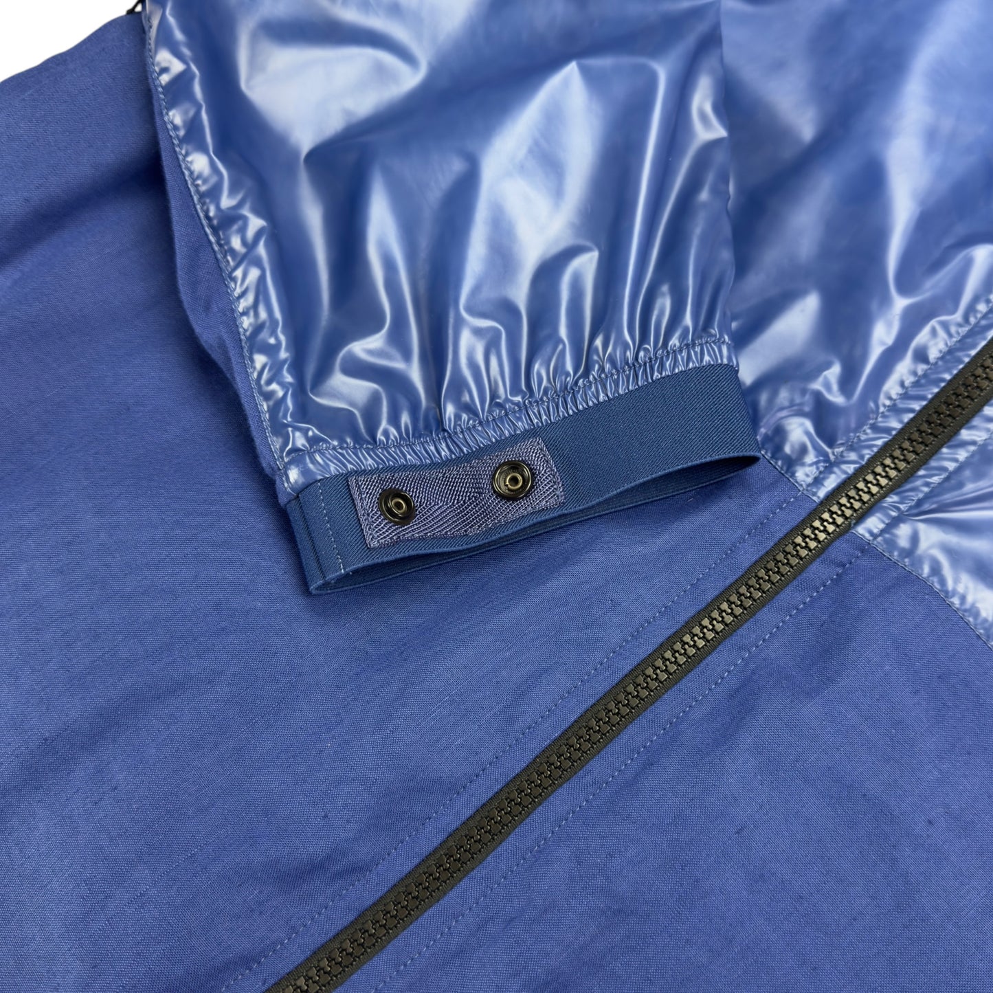 S/S 22 Stone Island Heat Reactive Lamy with Cotton Linen Tela - Blue