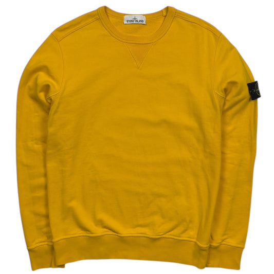 S/S 18 Stone Island Crewneck Sweater - Yellow