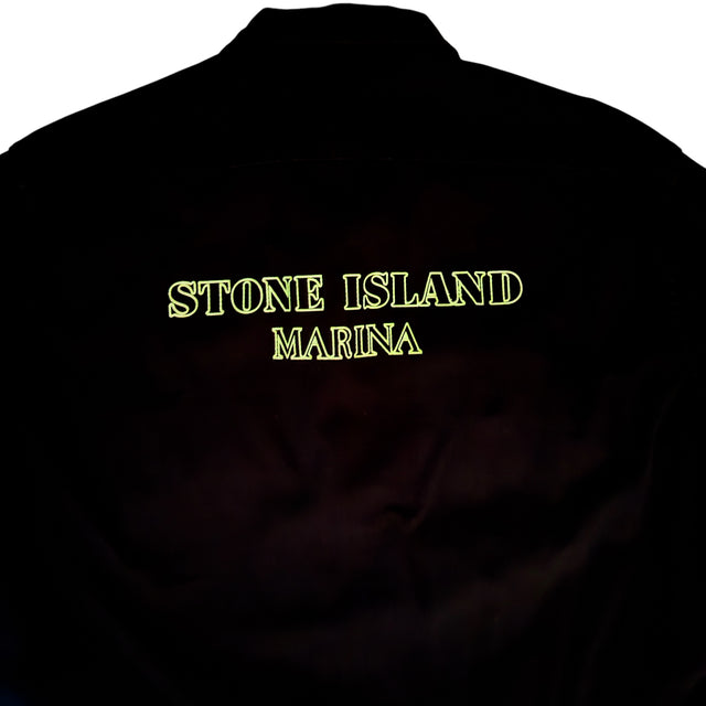 S/S 15 Stone Island Marina Glow in the Dark Print Overshirt