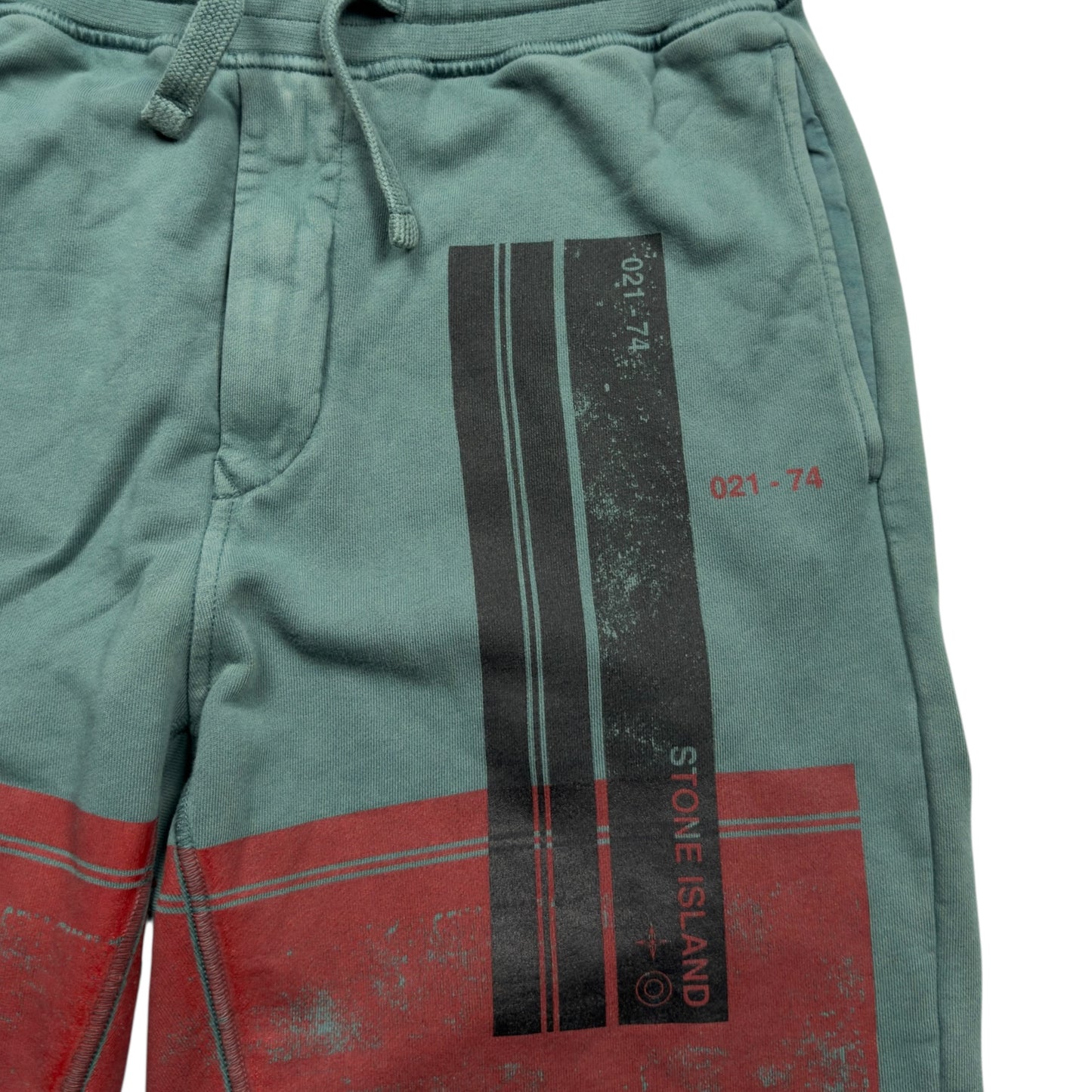 S/S 21 Stone Island Graphic Print Shorts