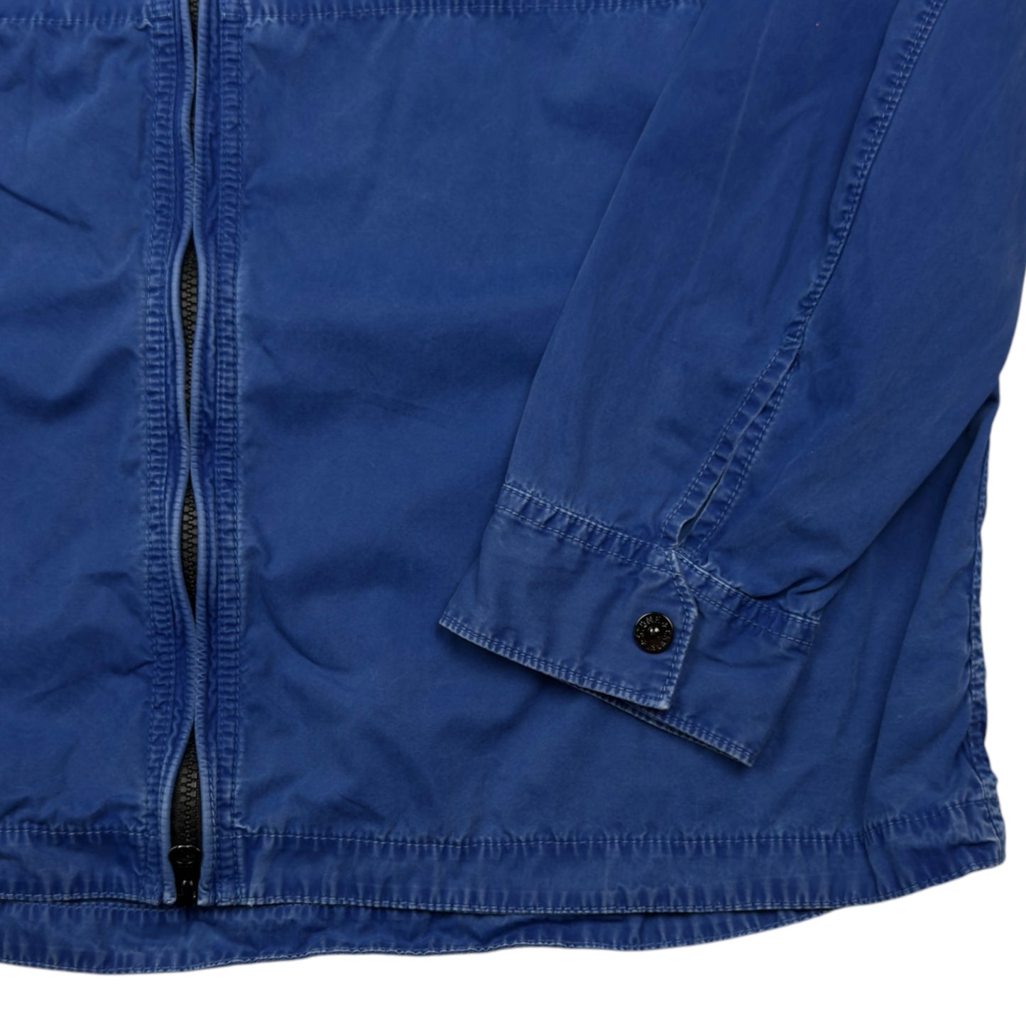 S/S 16 Stone Island Cotton Overshirt - Blue