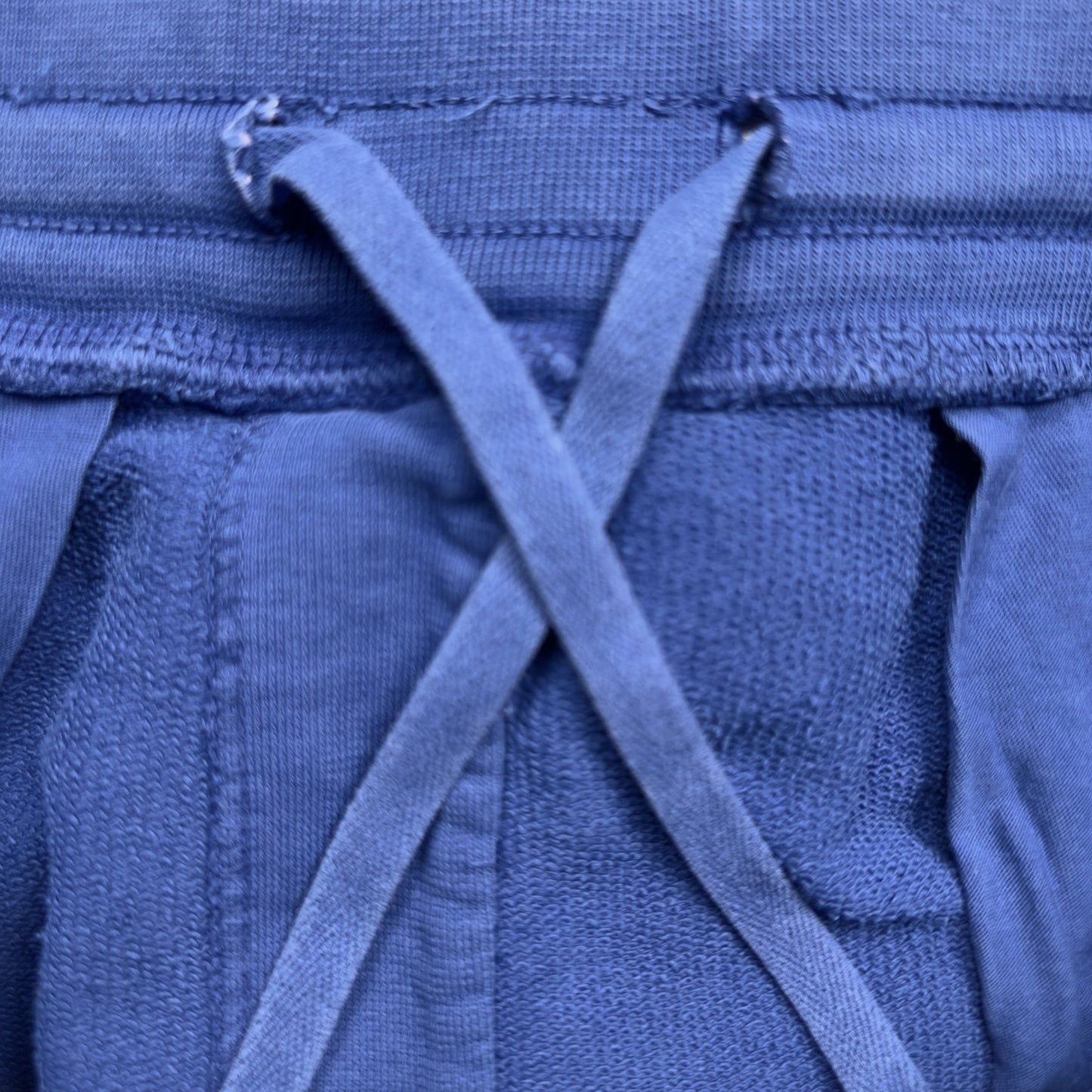 S/S 16 Stone Island Cotton Jersey Cargo Shorts - Blue