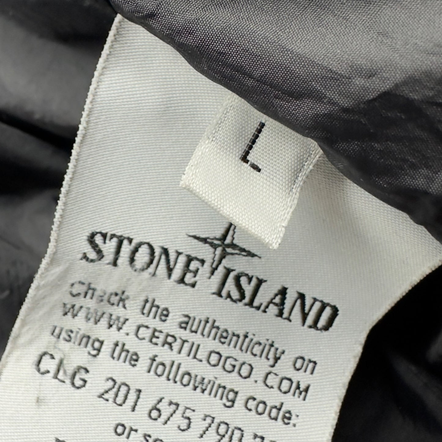 A/W 17 Stone Island Crinkle Reps NY Down Puffer Jacket - Navy