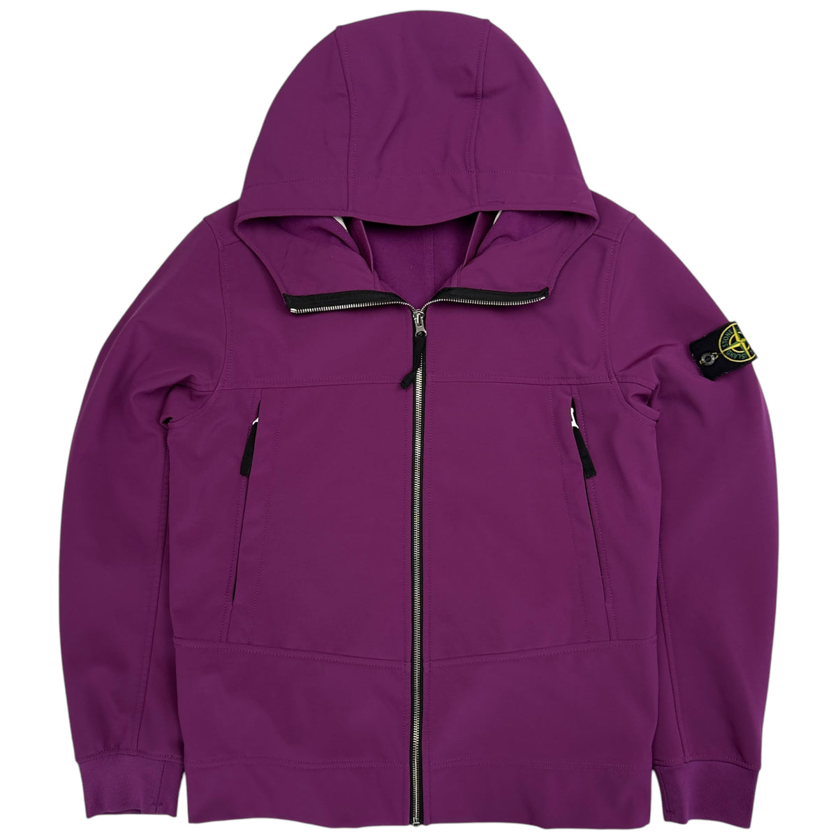 A/W 21 Stone Island Soft Shell R Jacket - Purple – Dans Designer Ltd