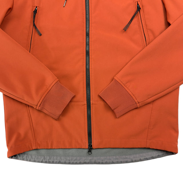 C.P. Company Soft Shell Goggle Jacket - Orange