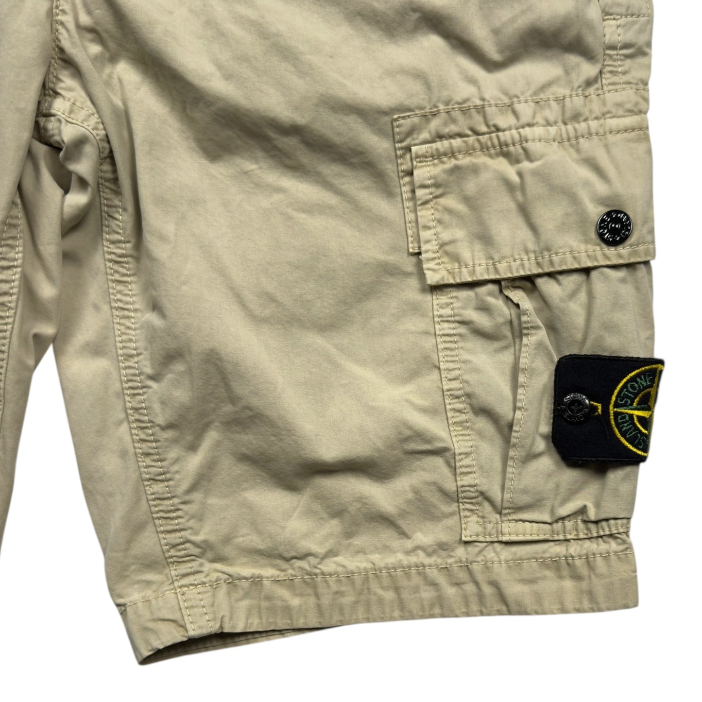 S/S 22 Stone Island Cotton Cargo Shorts 31 SL