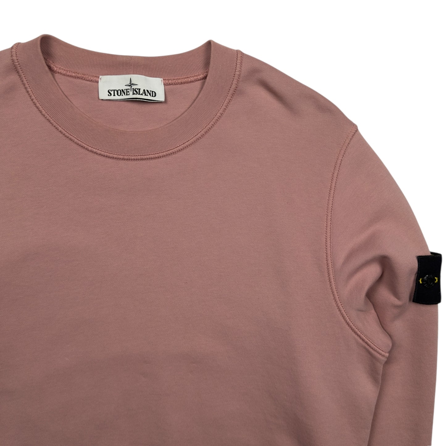 S/S 21 Stone Island Crewneck Sweater - Pink