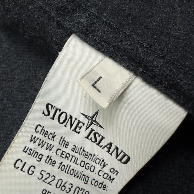 A/W 14 Stone Island Melange Wool Poly Jacket