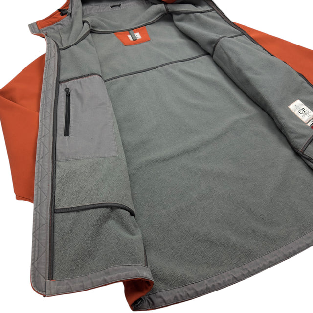C.P. Company Soft Shell Goggle Jacket - Orange