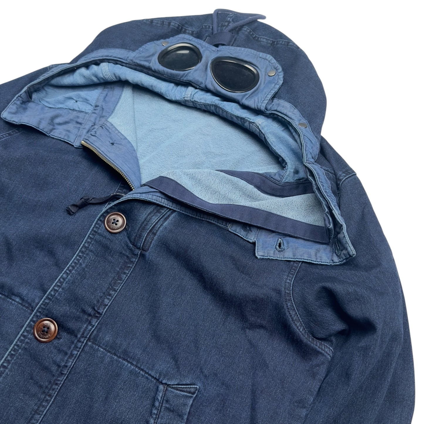 C.P. Company ISKO Denim Goggle Jacket