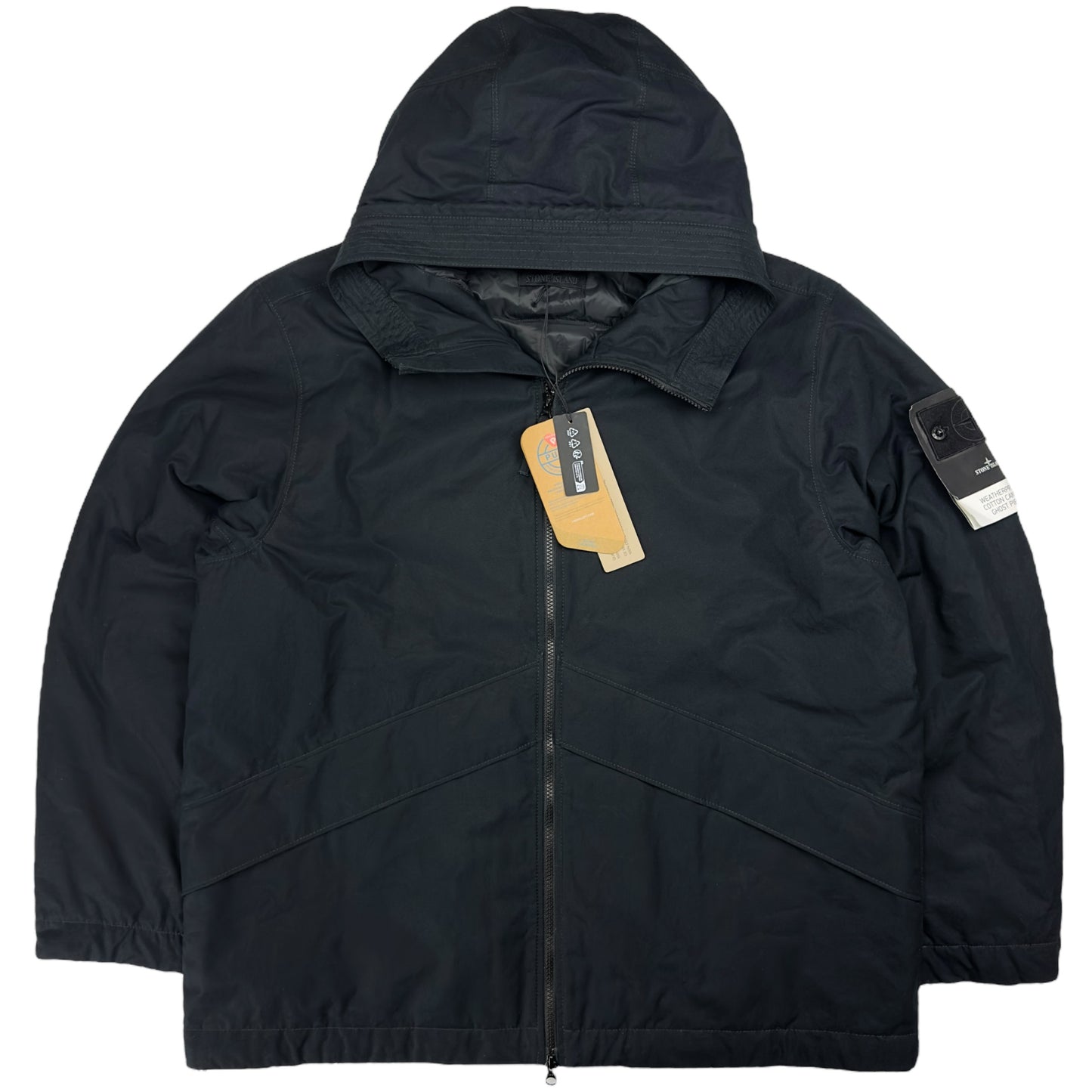 A/W 24 Stone Island Weatherproof Cotton Canvas Ghost Piece with Primaloft Insulation Jacket