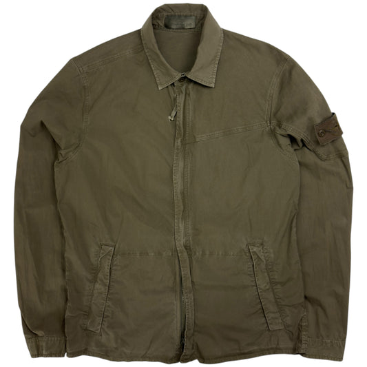 S/S 18 Stone Island Ghost Overshirt - Khaki